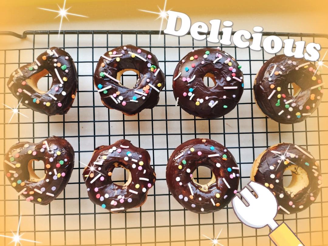 简单几步get【高颜值迷你甜甜圈】非油炸