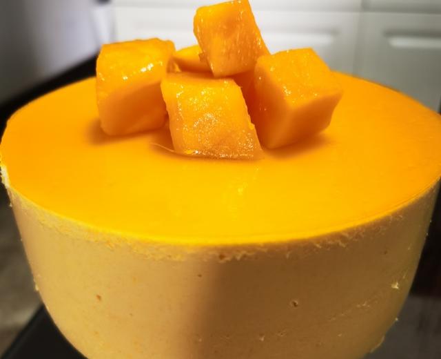 芒果慕斯蛋糕(6寸)的做法