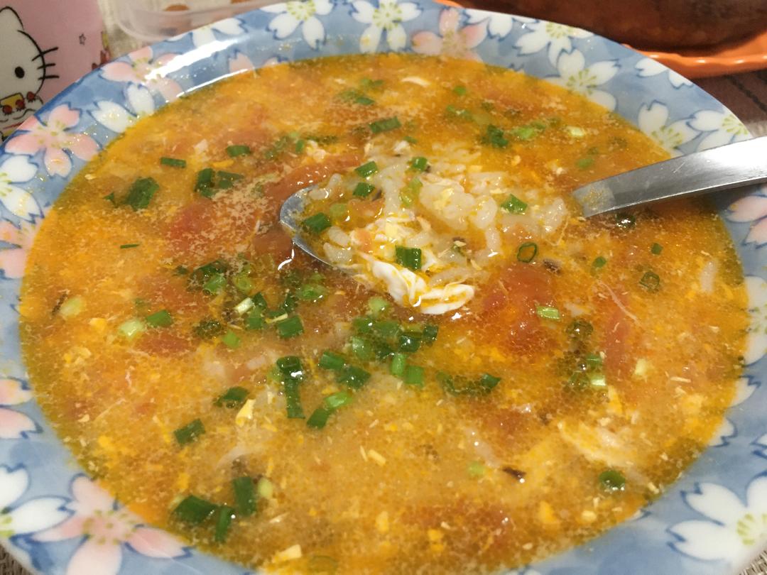 蕃茄泡饭的做法