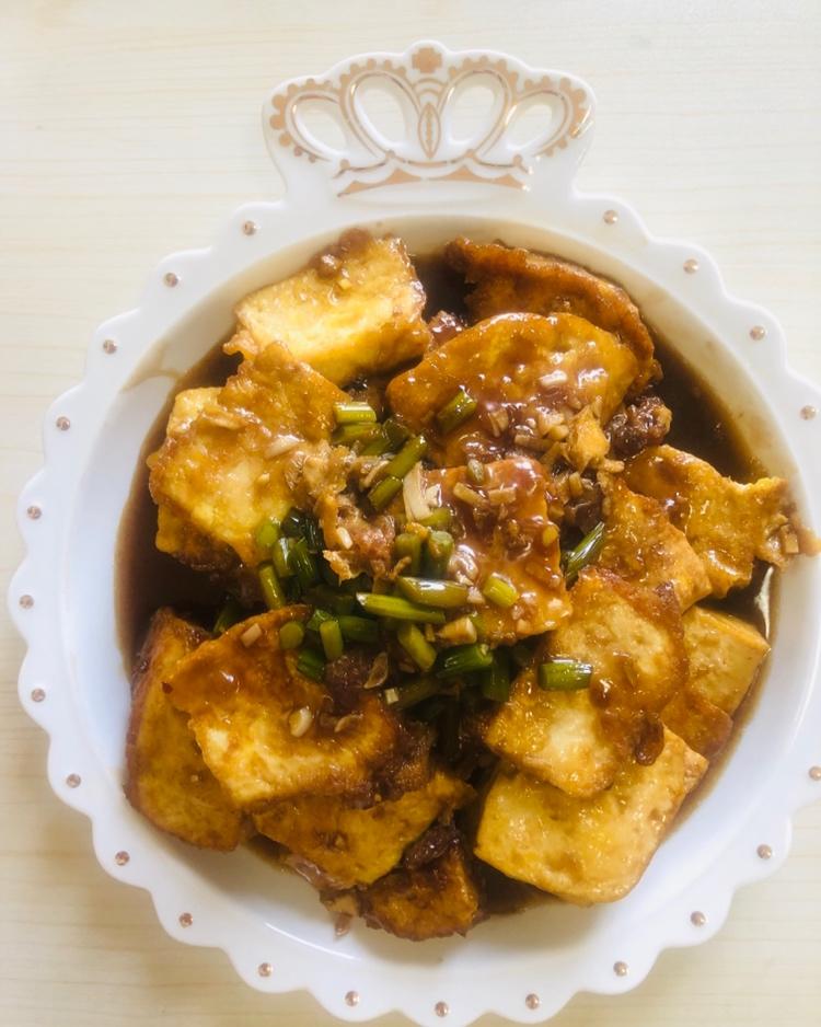 无敌好吃的香煎豆腐
