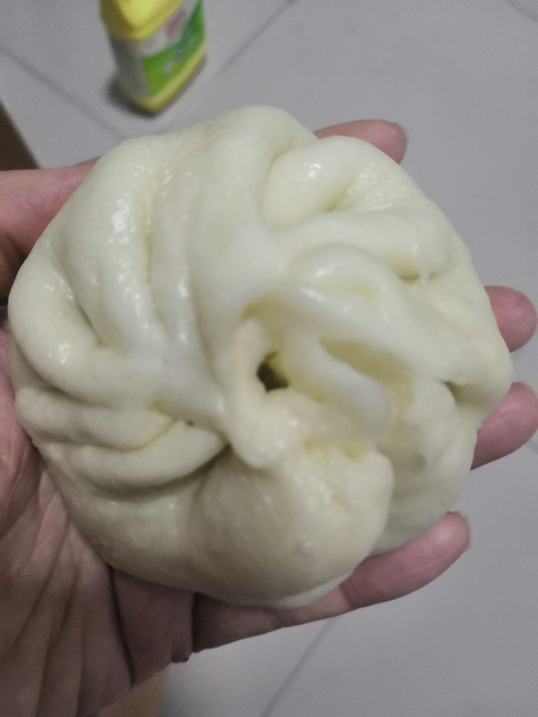 手工包子（肚脐包）