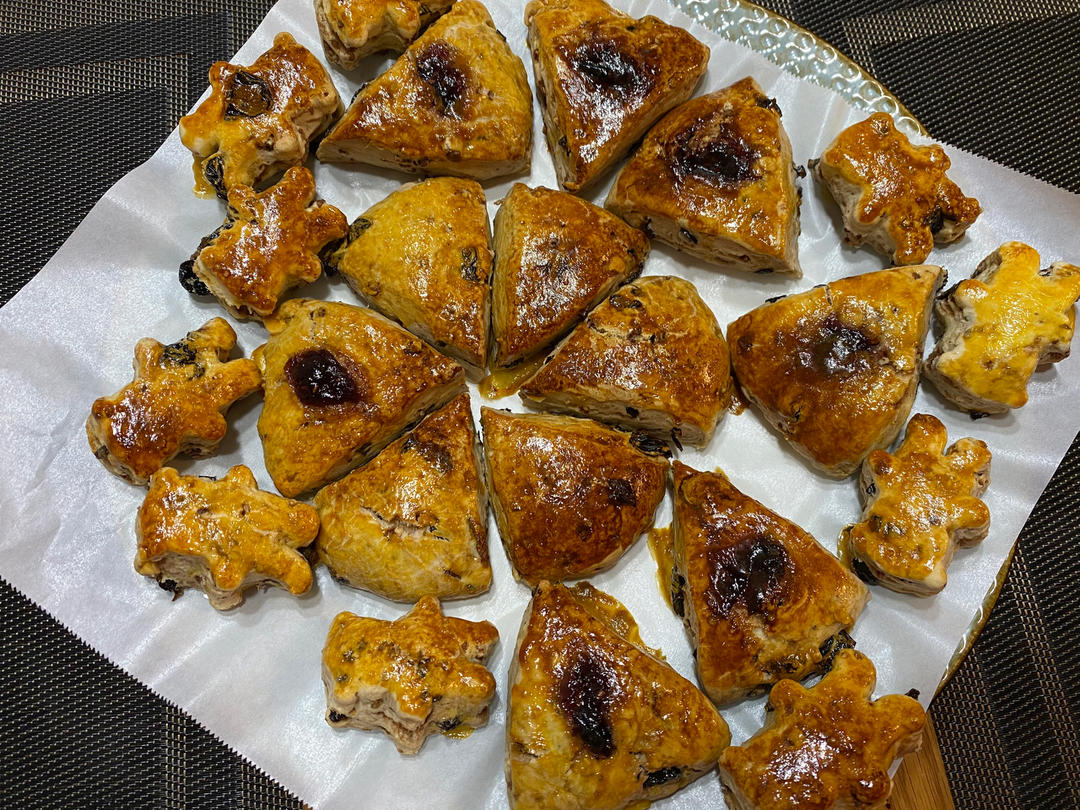 英式司康-蔓越莓司康饼