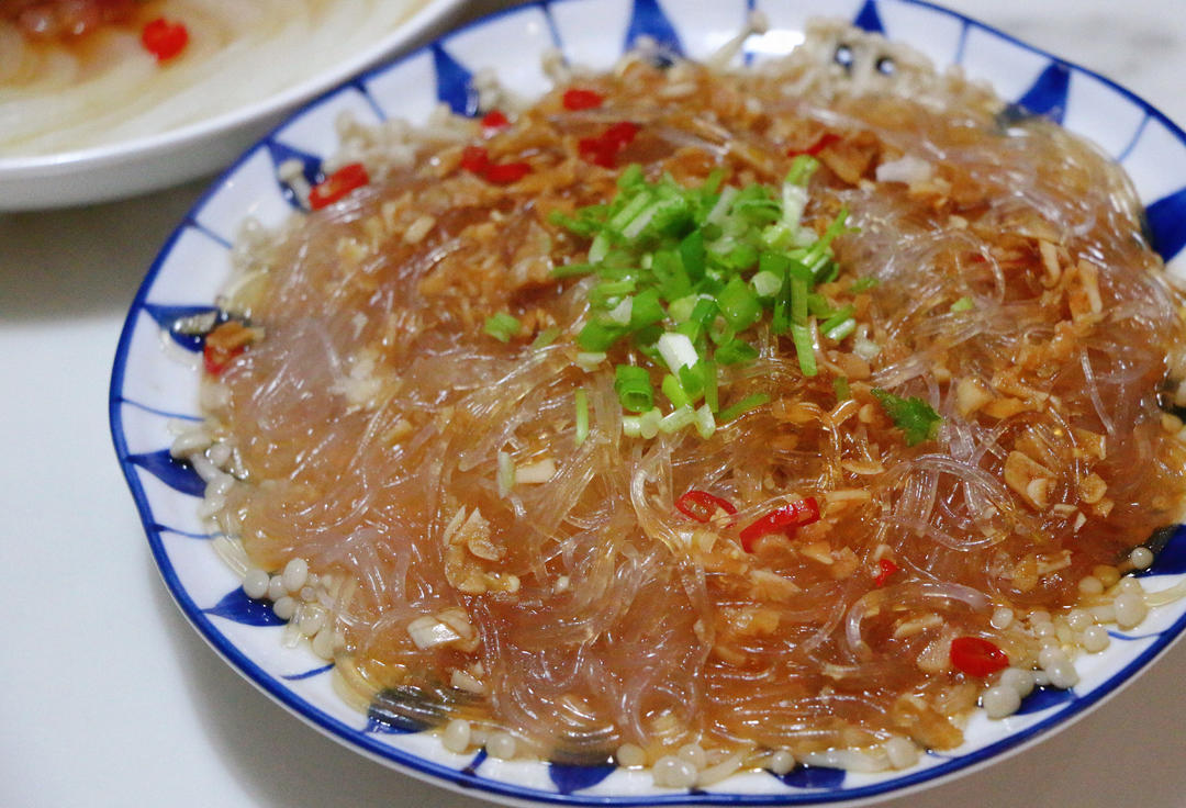 懒人下饭神器，蒜蓉蒸粉丝金针菇娃娃菜