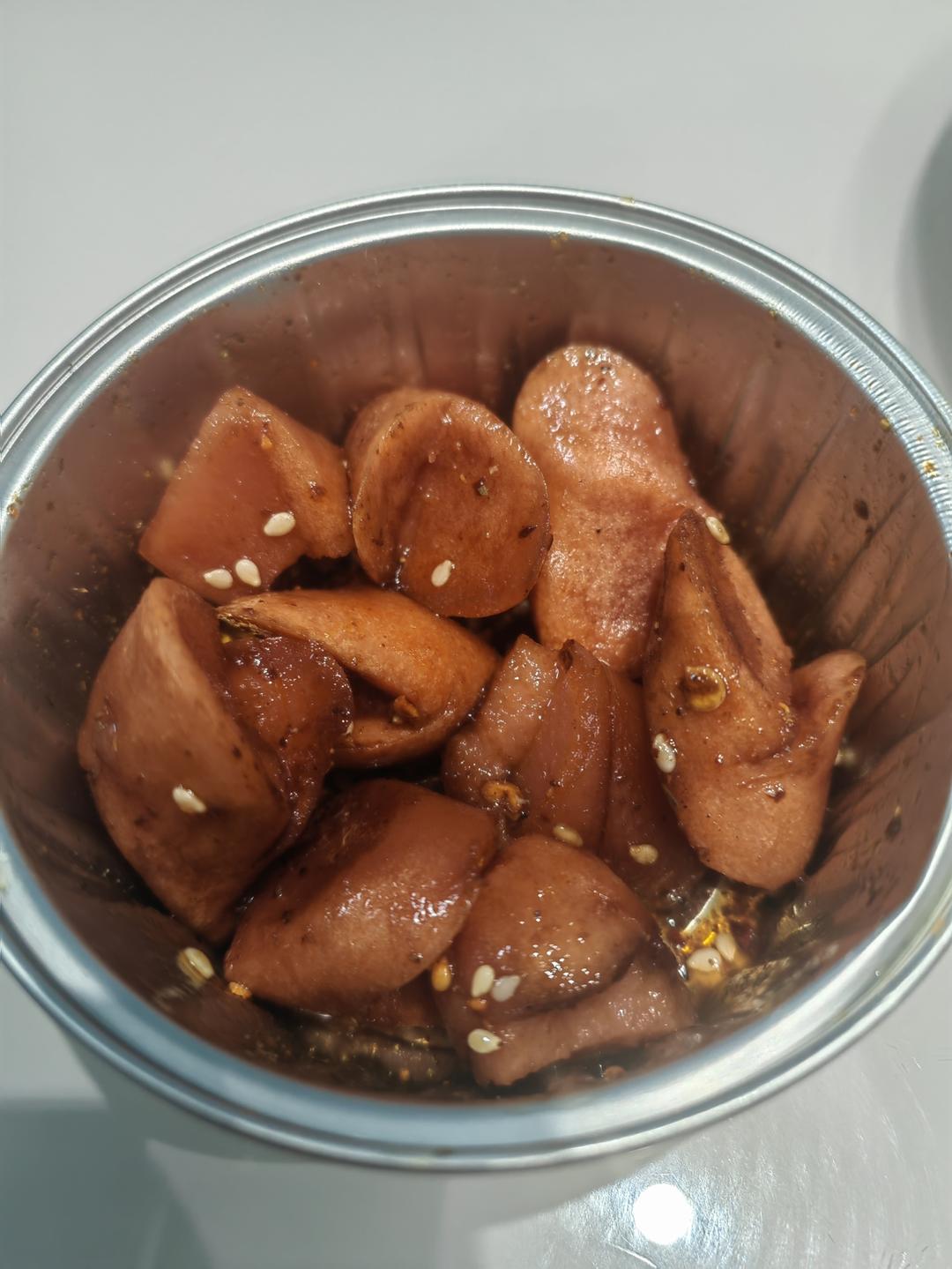 空气炸锅版火腿肠