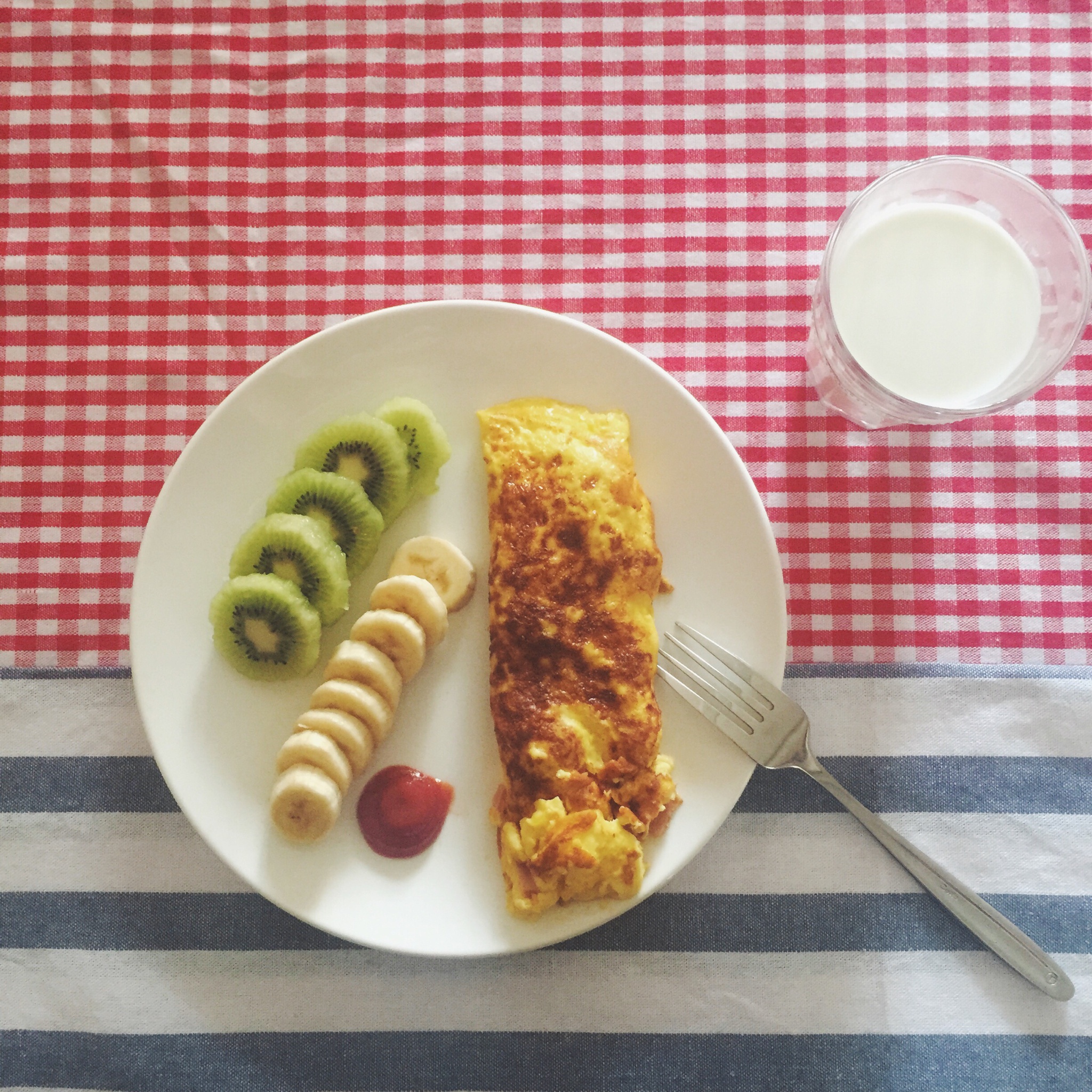 西式早餐Cheese Omelet!