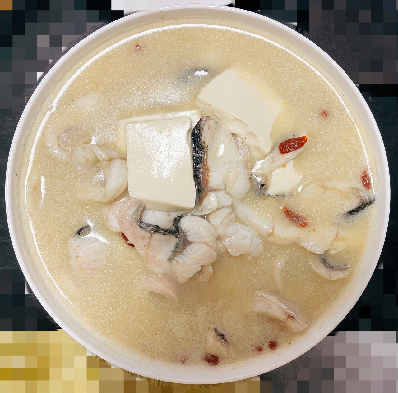 黑鱼豆腐汤