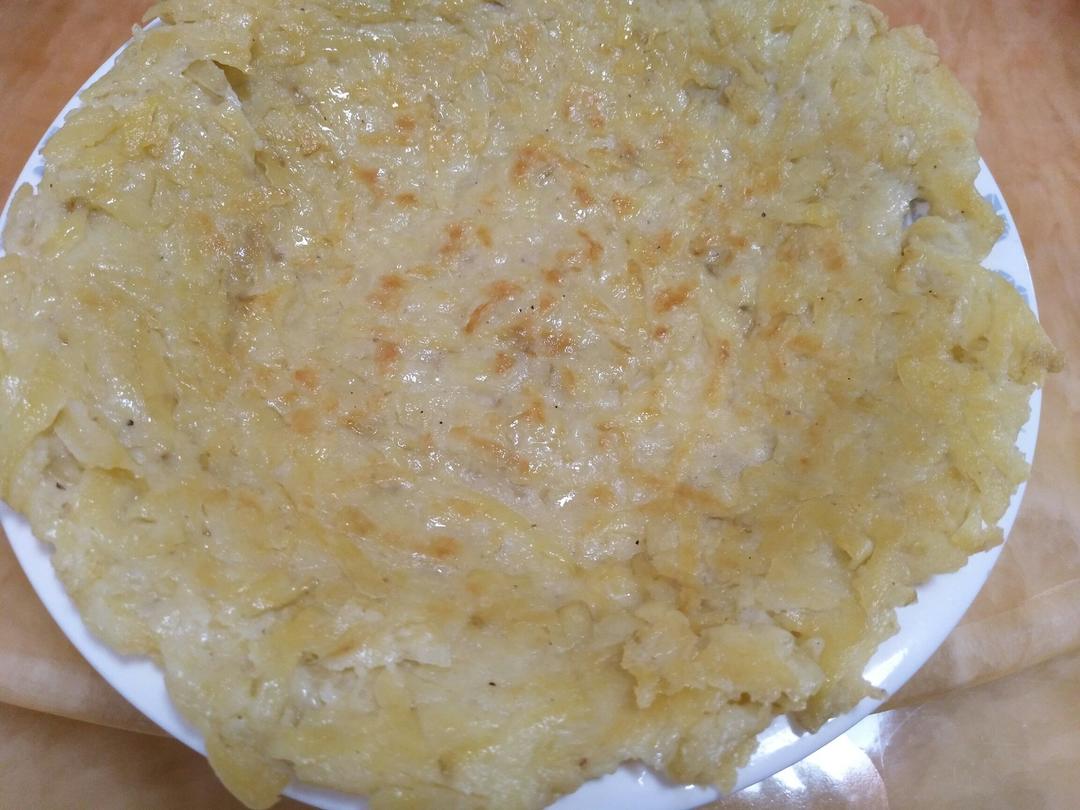土豆丝鸡蛋饼