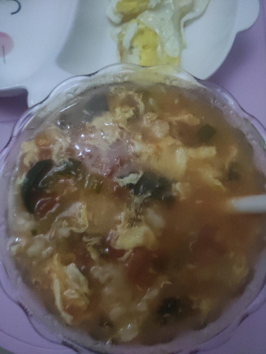 简单早餐-疙瘩汤