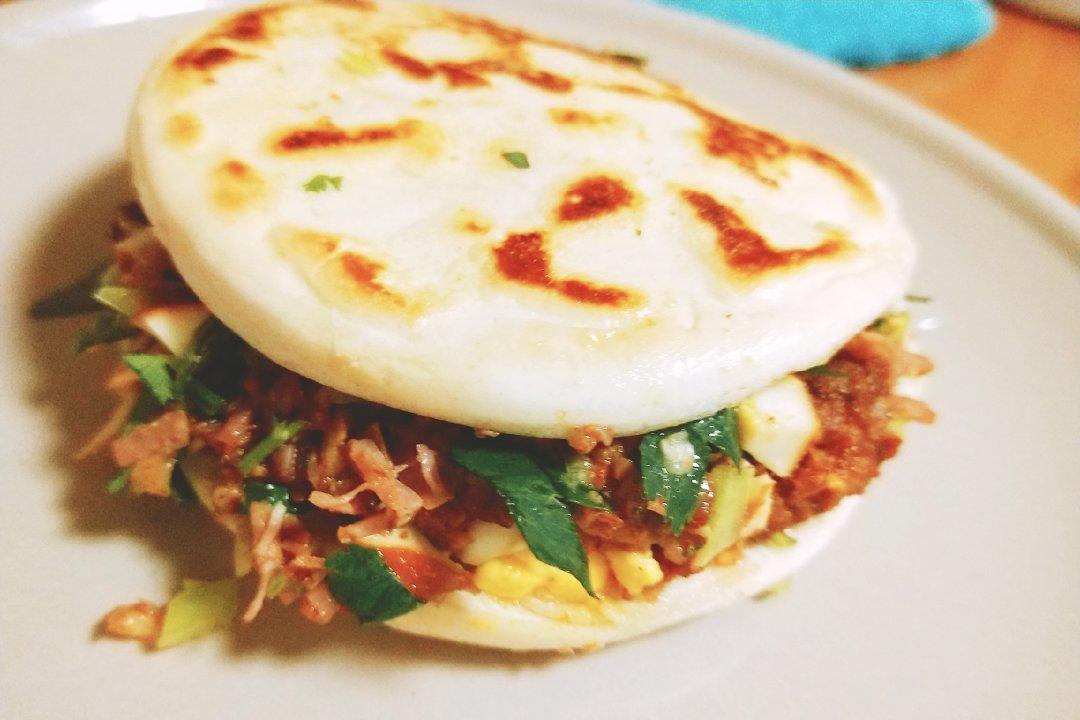 抹嘴-肉夹馍的肉和蛋，不放油版本