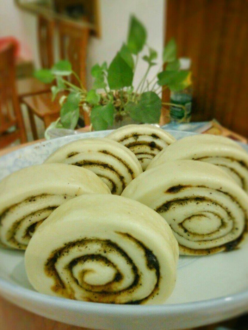 芝麻红糖三角包