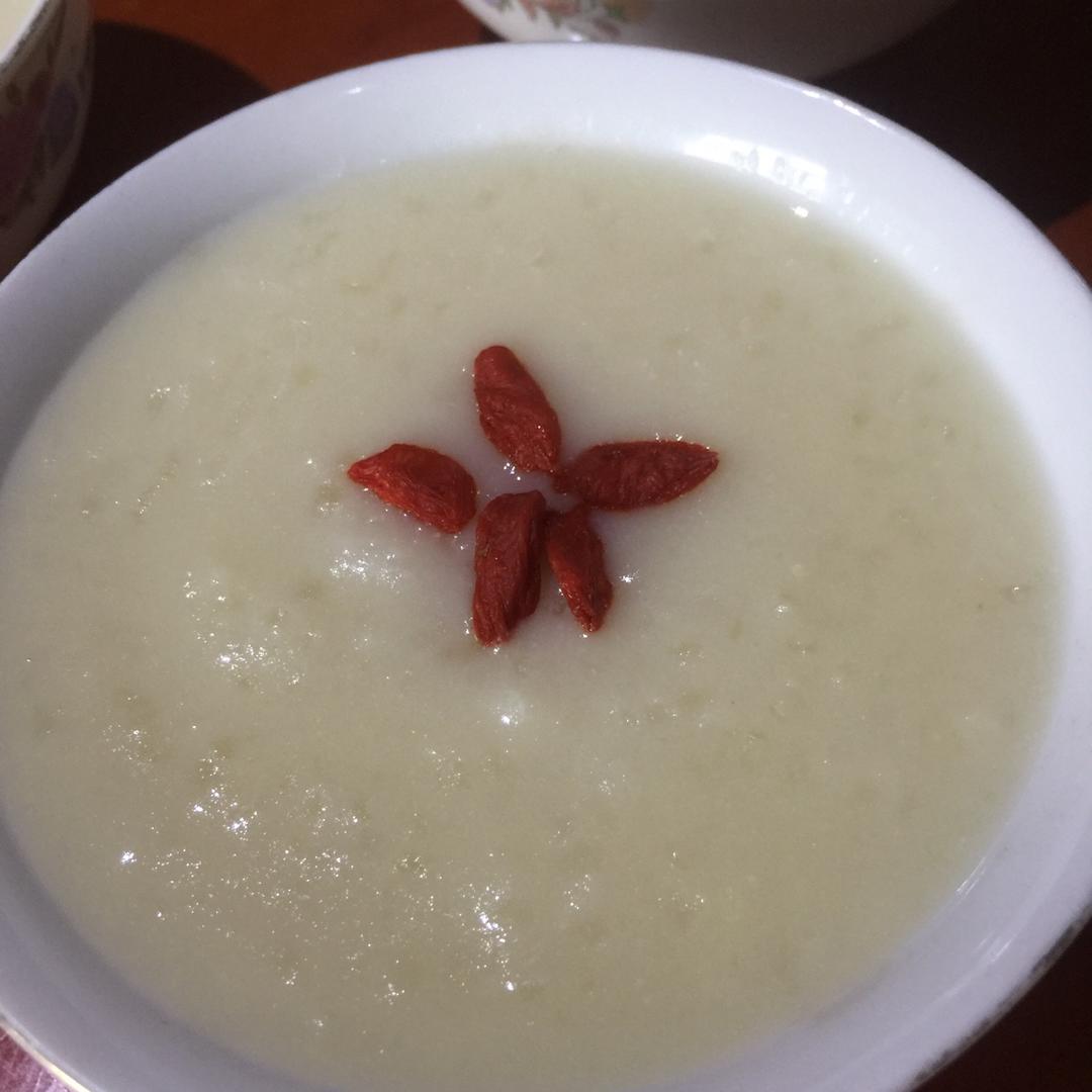 豆浆山药粥