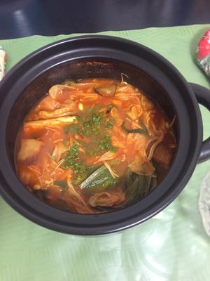 韩国泡菜汤的做法 步骤7