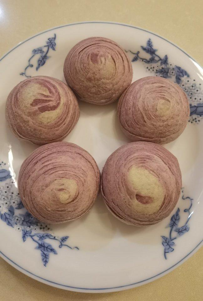 麻薯香芋酥/台湾大甲芋头酥(无猪油完美复刻2015.10修订各种抹茶酥、绿茶酥、蛋黄酥、紫薯酥通用哟）