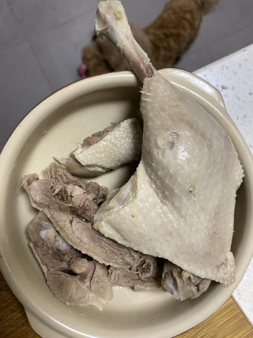 首次成功的盐水鸭腿