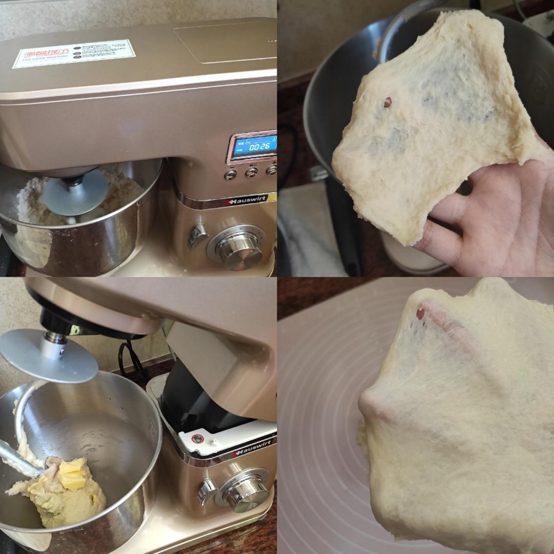 纯奶手撕吐司的做法 步骤1