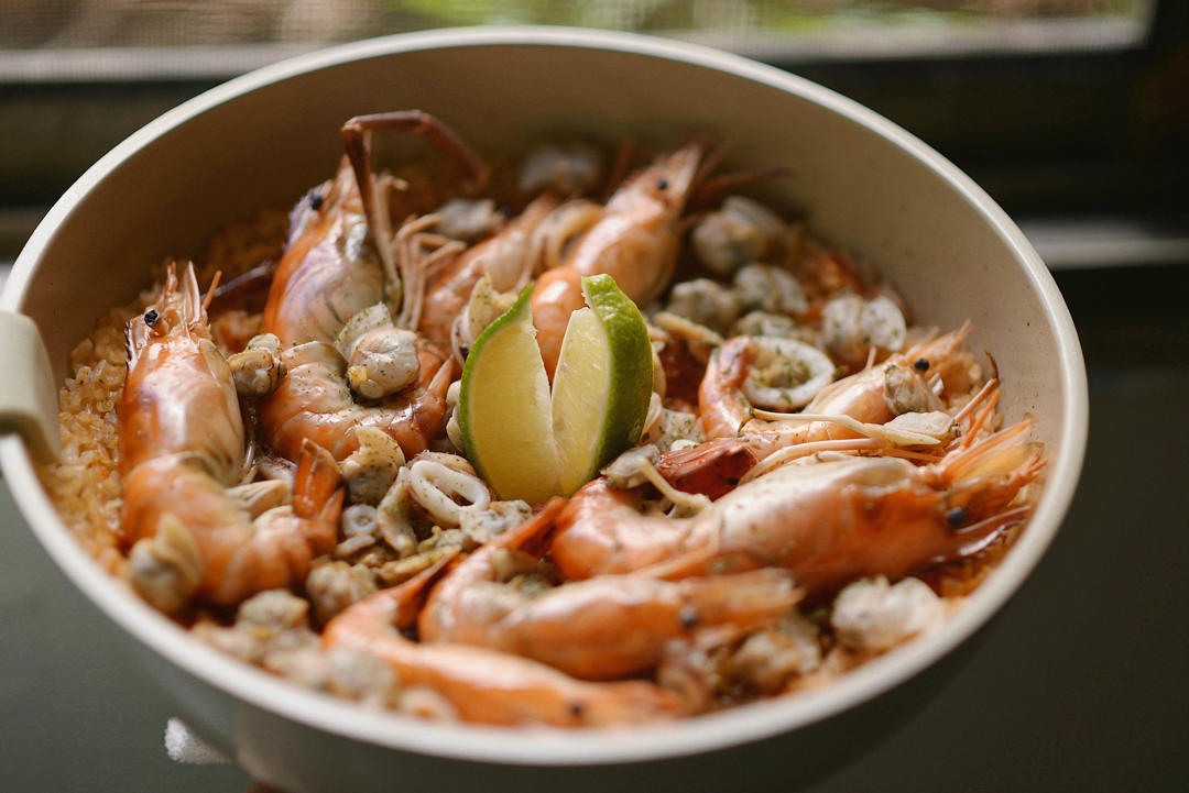 正宗paella 西班牙海鲜饭