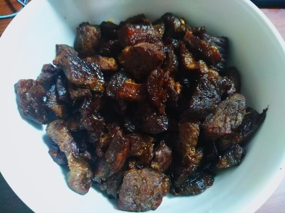 烤箱版牛肉干（生烤）