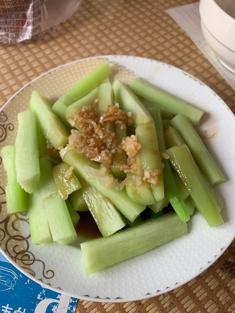 白灼芥蓝  经典快手菜
