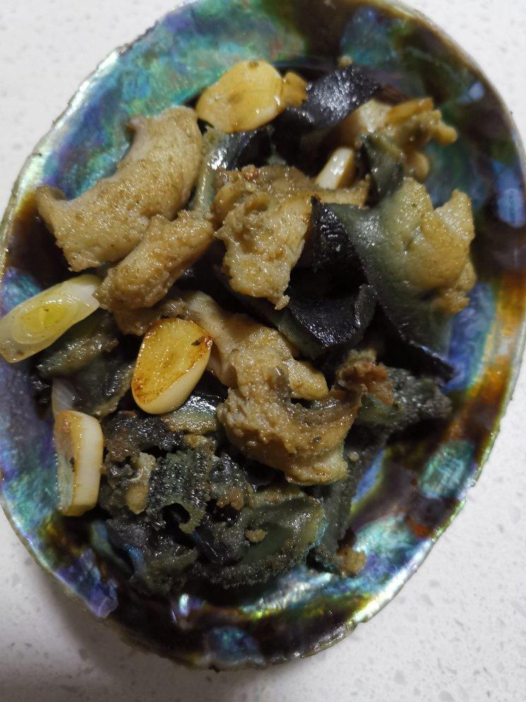 香煎新西兰黑金鲍