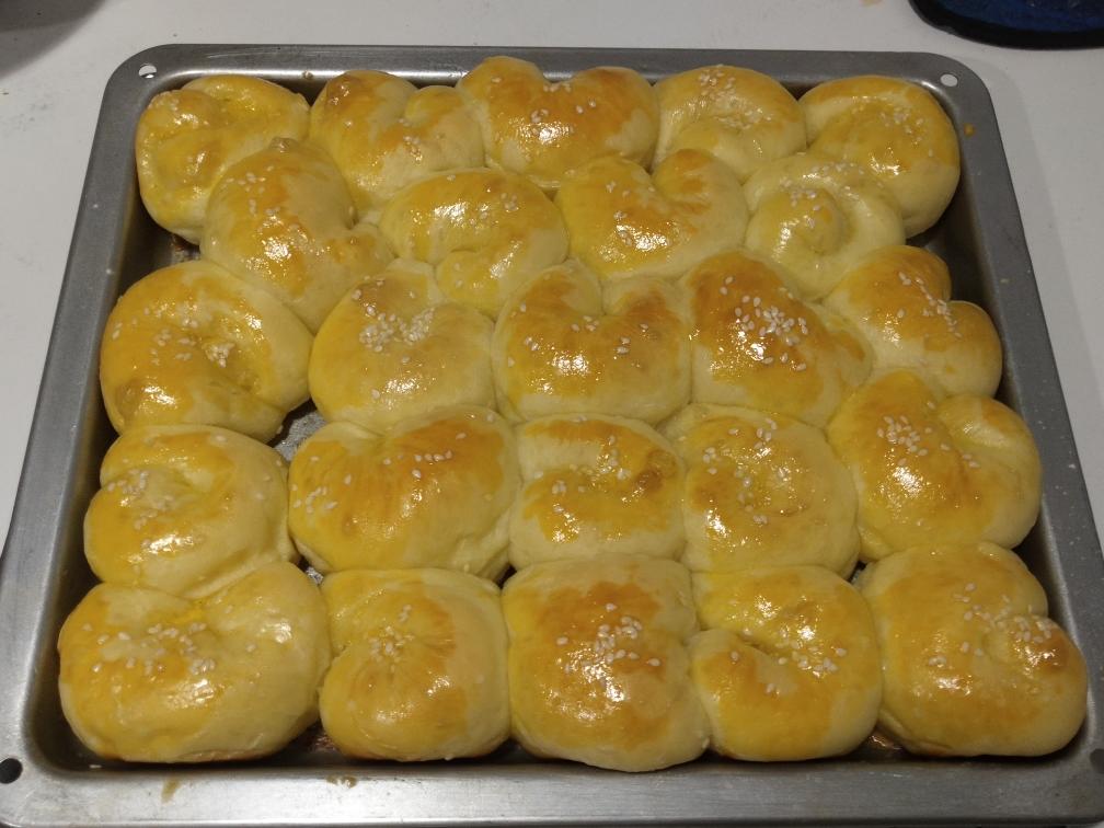 脆底蜂蜜小面包