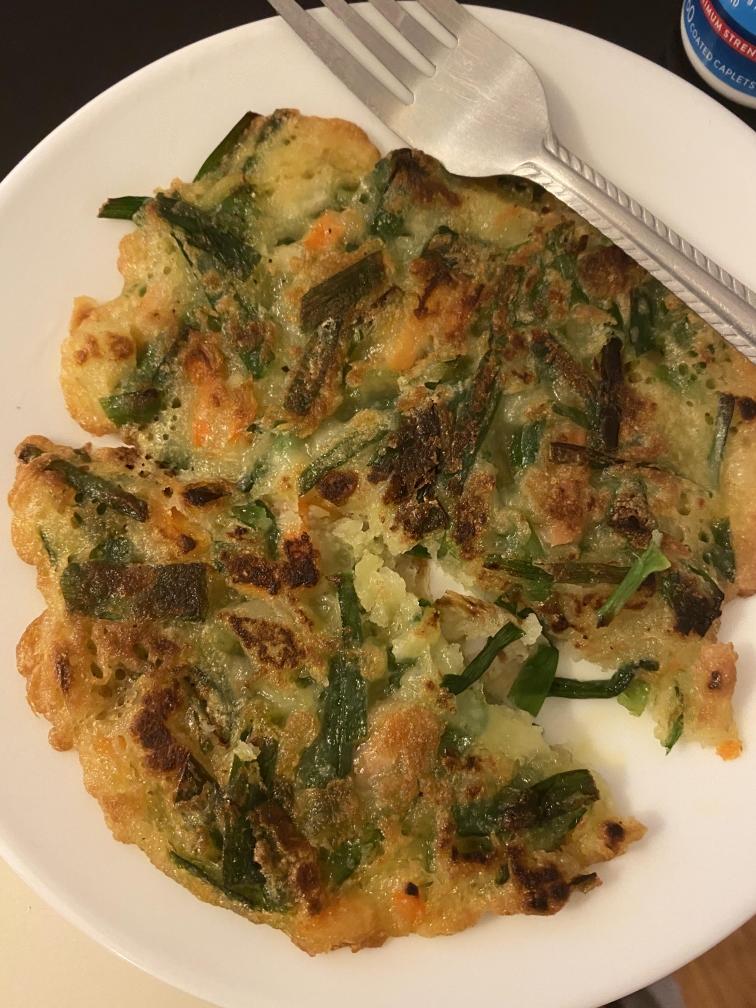 韩式海鲜葱饼「Haemul Pajeon」