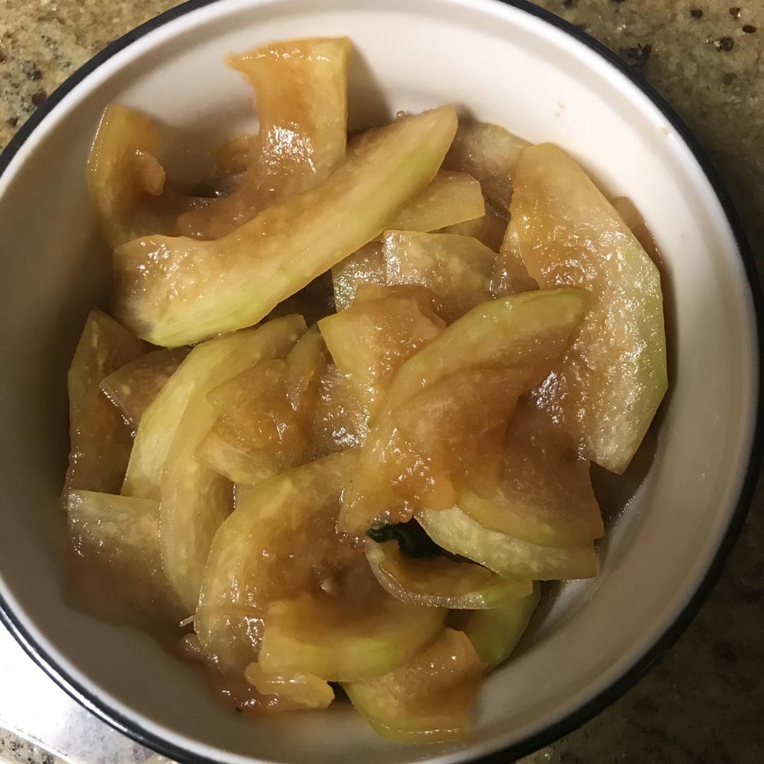 蚝油焖冬瓜