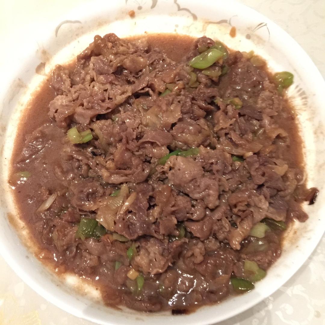 葱爆牛肉