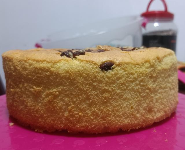 8寸戚风蛋糕(我的懒人低糖版)的做法