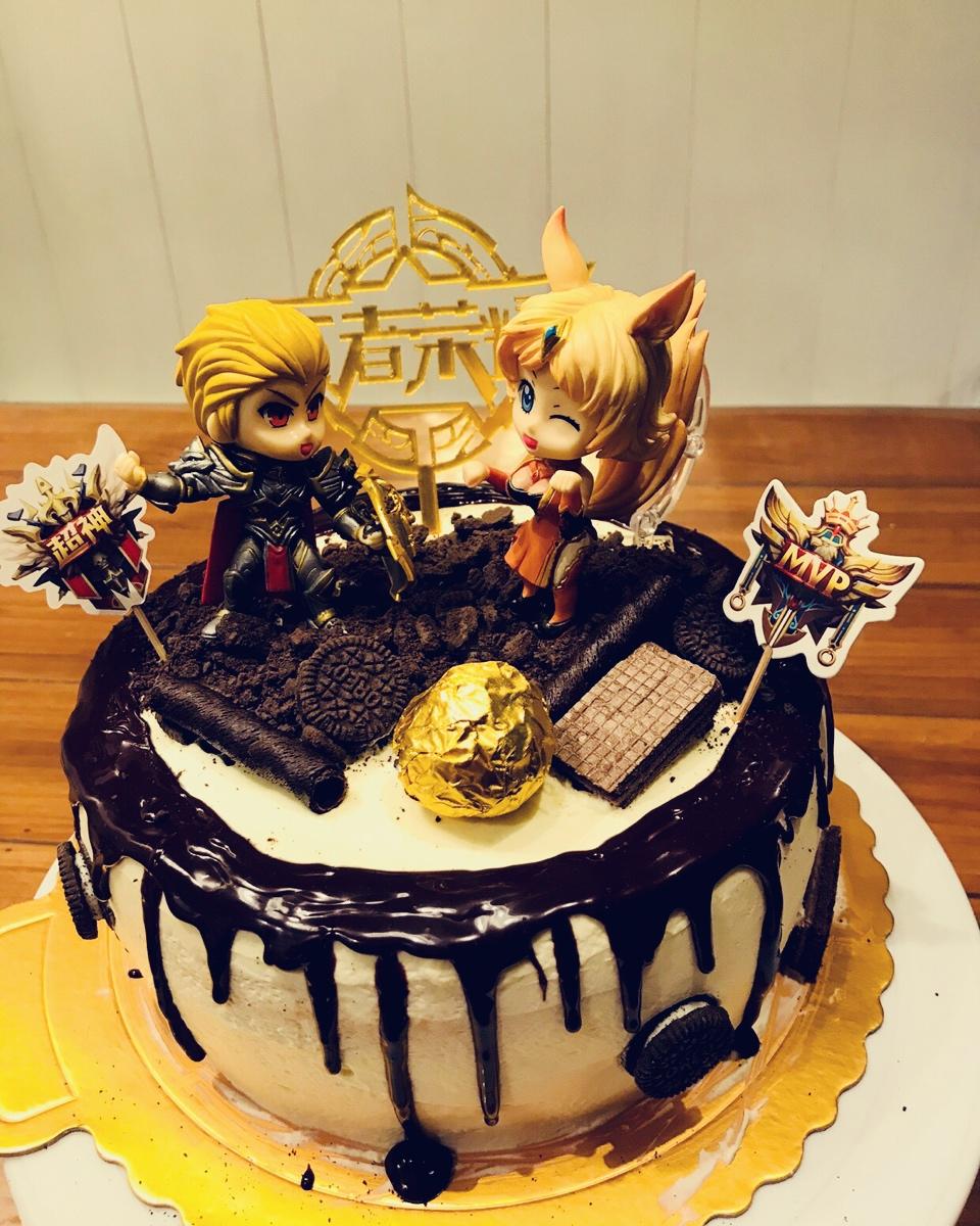 巧克力淋面蛋糕