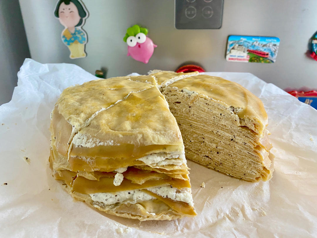 皇家奶茶千层蛋糕