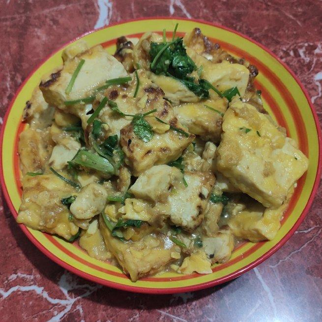 无敌好吃的香煎豆腐