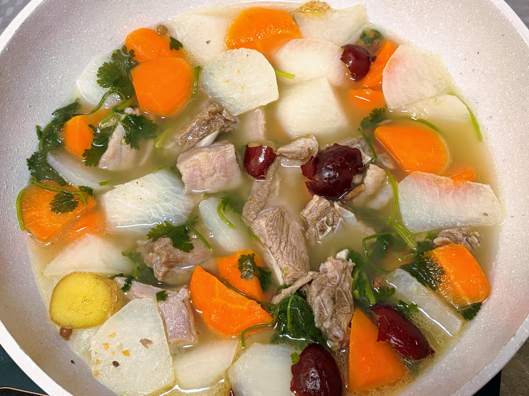 秋冬的第一煲羊肉汤！