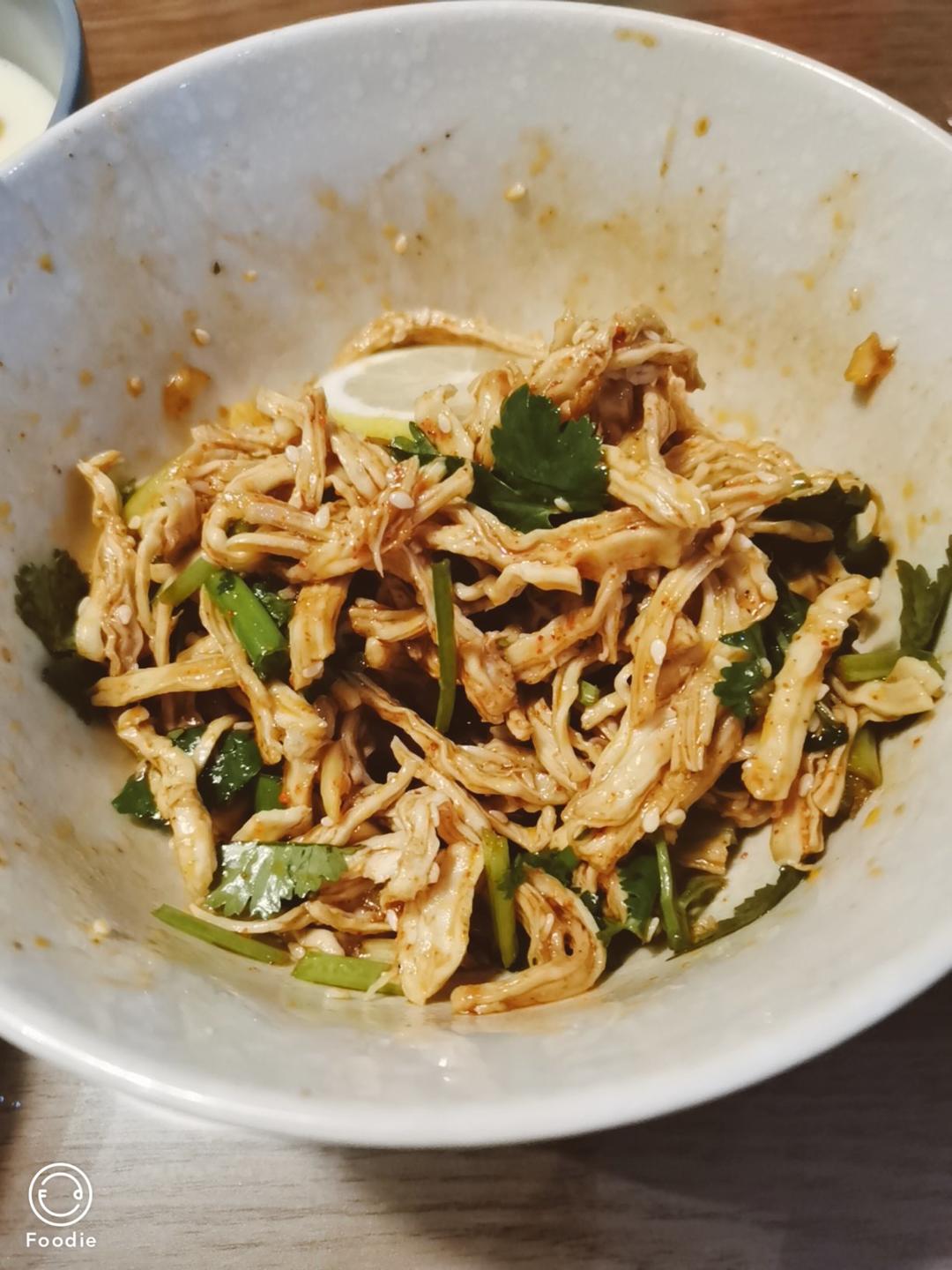 ✅ 第6道快手低脂菜✨清爽美味的柠檬鸡丝🍋鸡胸肉满分吃法💯