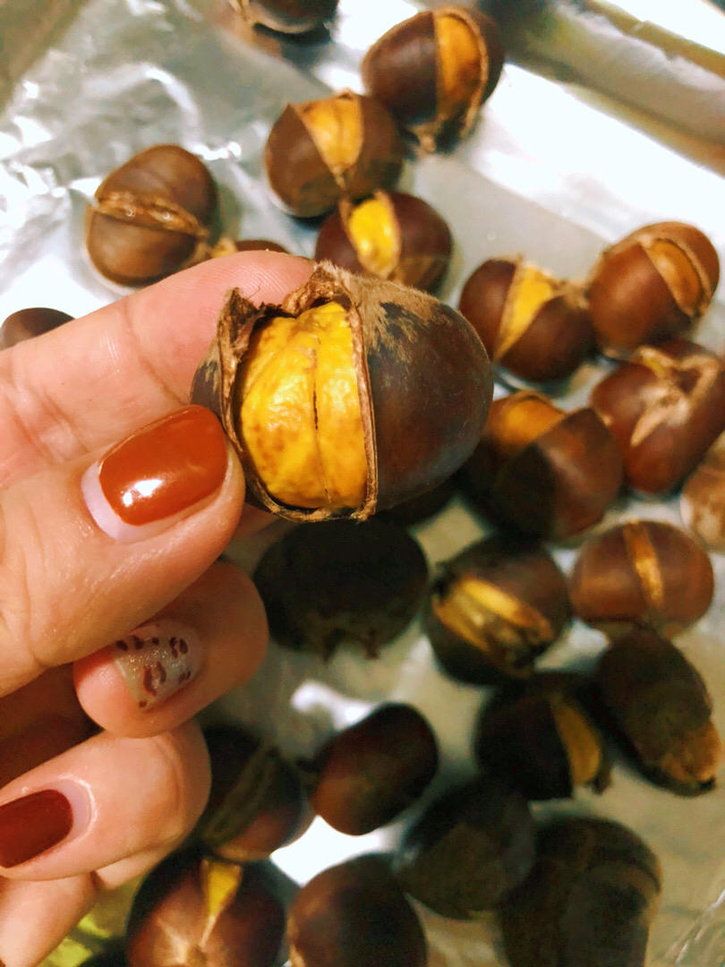 新手零失败烤栗子