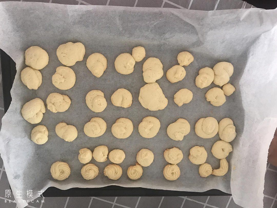 最简单又好吃的曲奇-酥酥无糖宝宝吃