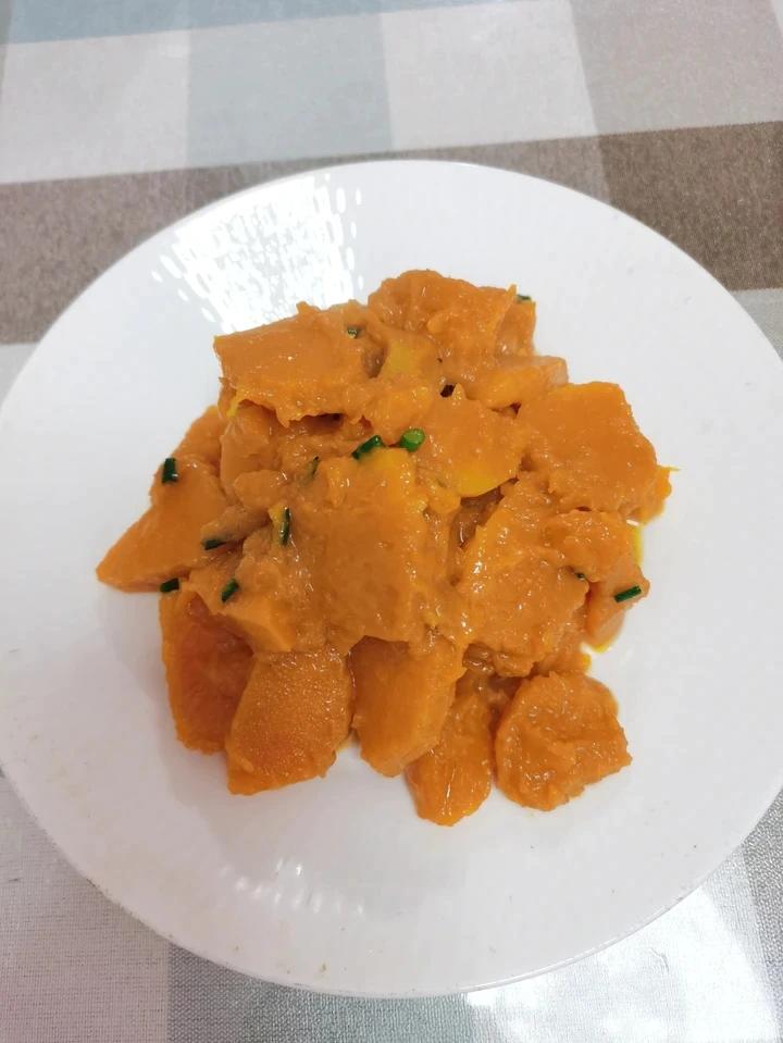 清炒南瓜