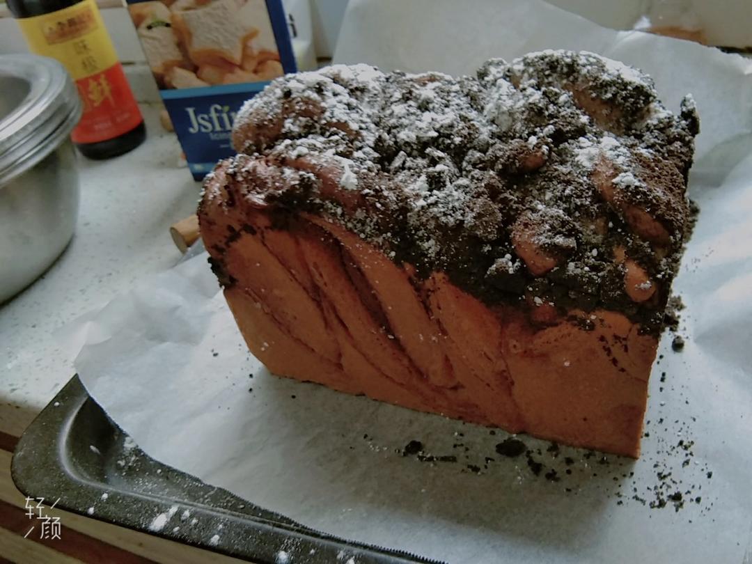 雪山巧克力吐司（脏脏吐司面包）