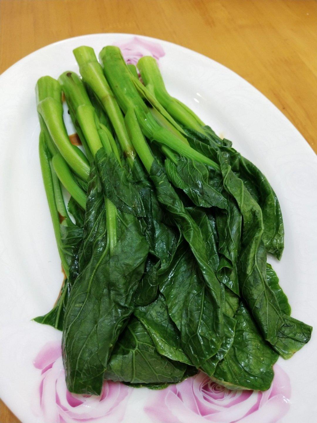 白灼菜心