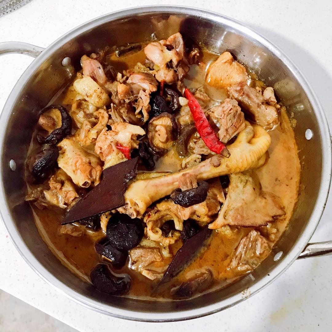 家常农家柴火鸡