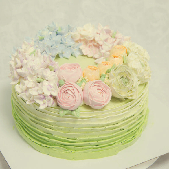 韩式裱花奶油霜制作