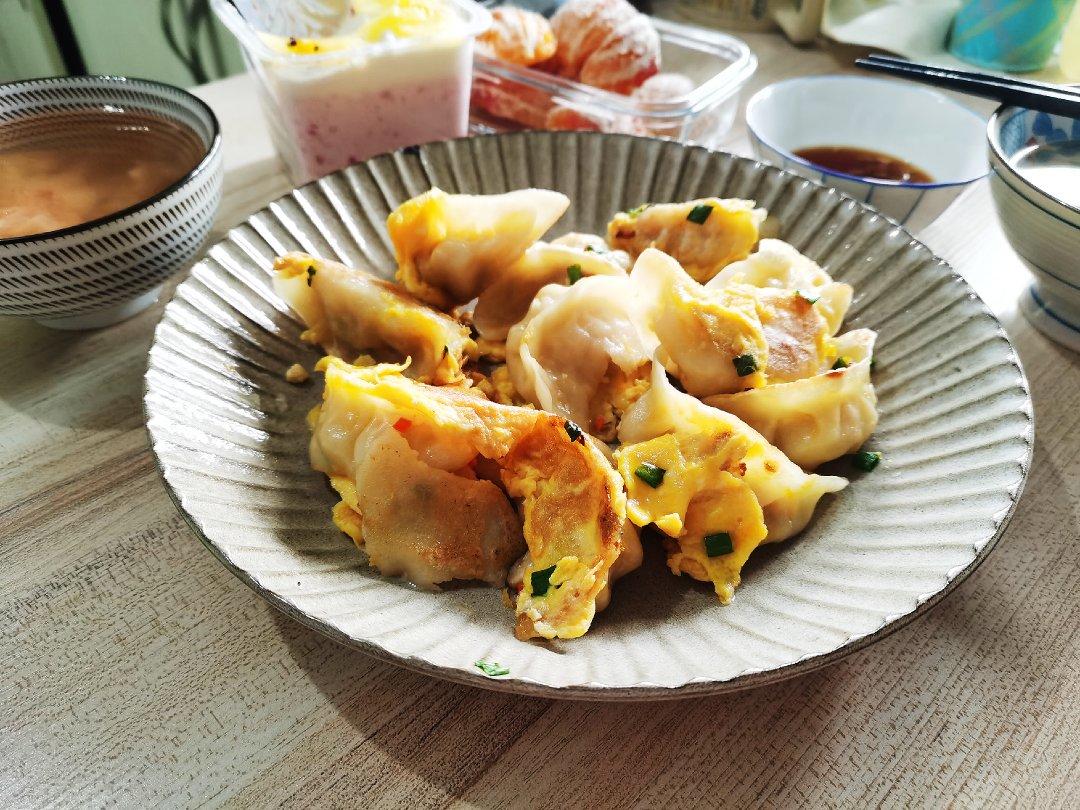懒人快手抱蛋煎饺