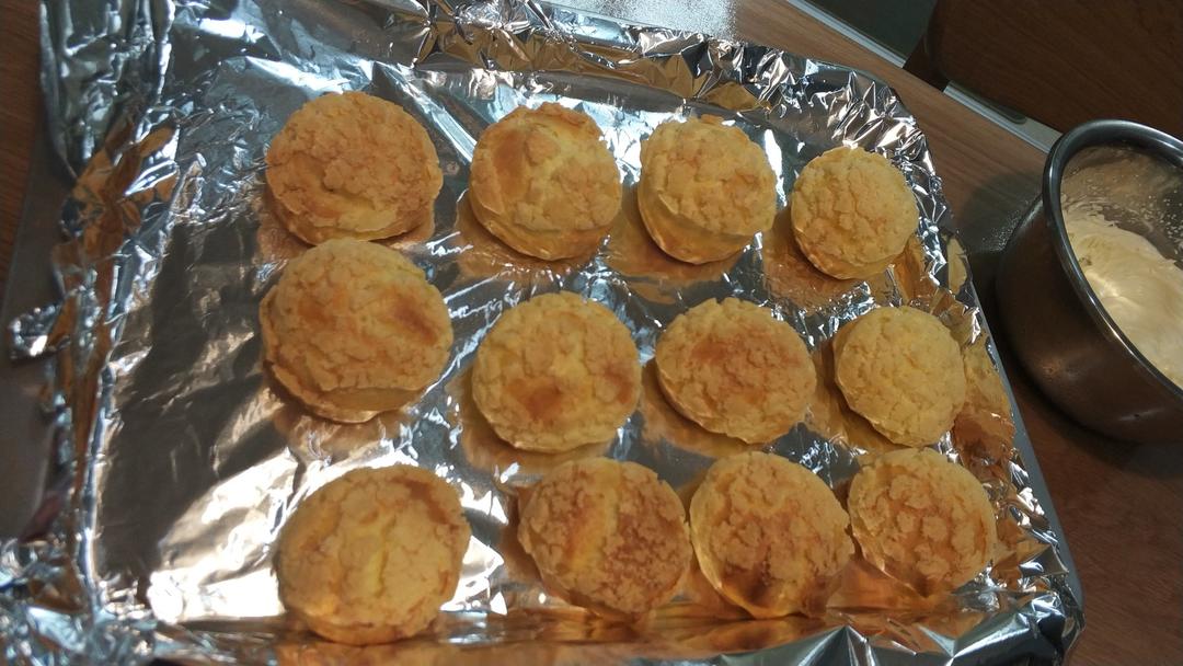 十分美味的酥皮泡芙