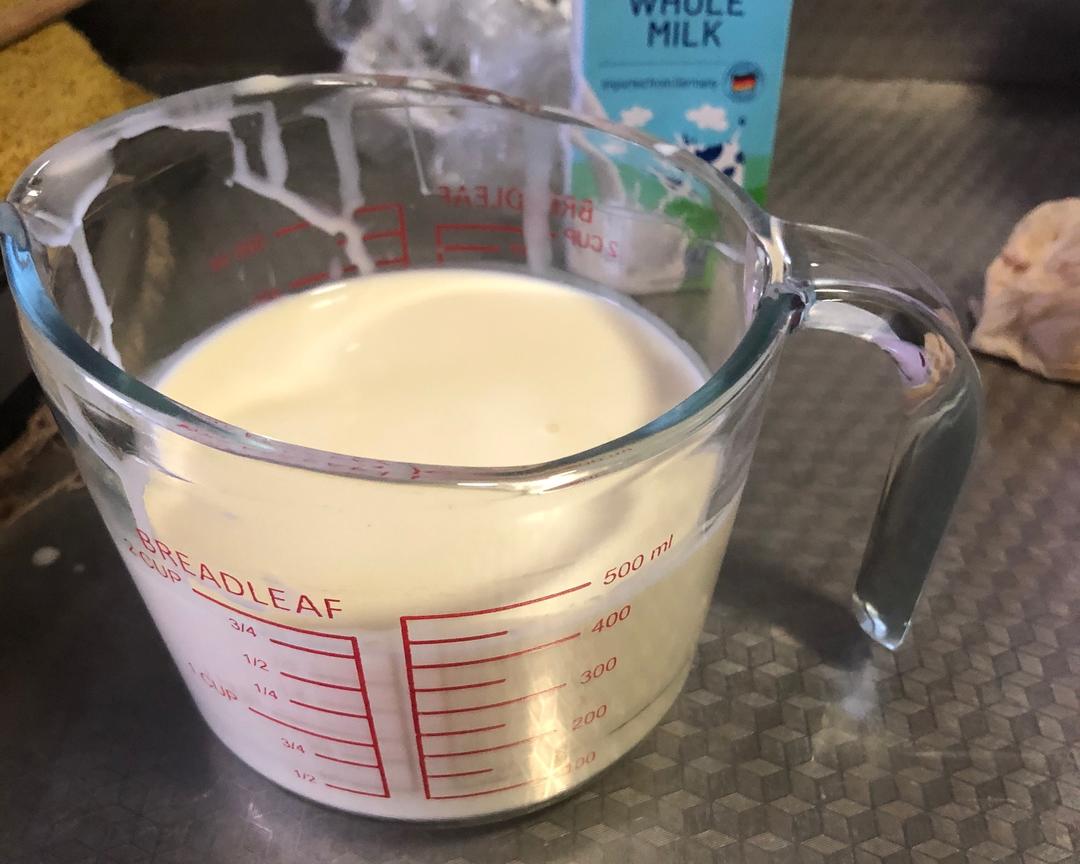 纯奶手撕吐司的做法 步骤1