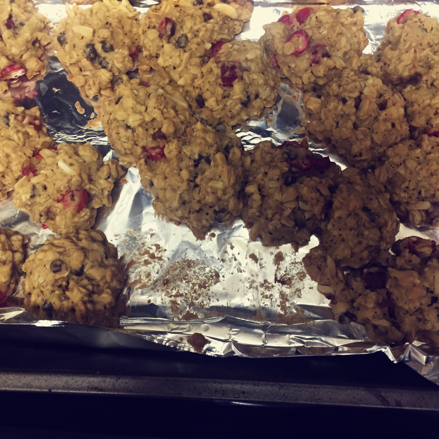 南瓜燕麦巧克力奇普大Cookie