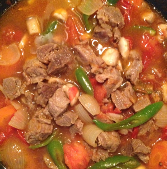 番茄蘑菇炖牛肉