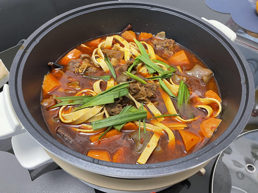 羊肉胡萝卜火锅