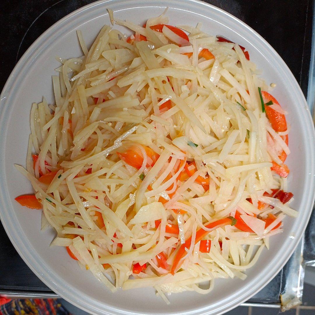 酸辣土豆丝‼️超级下饭