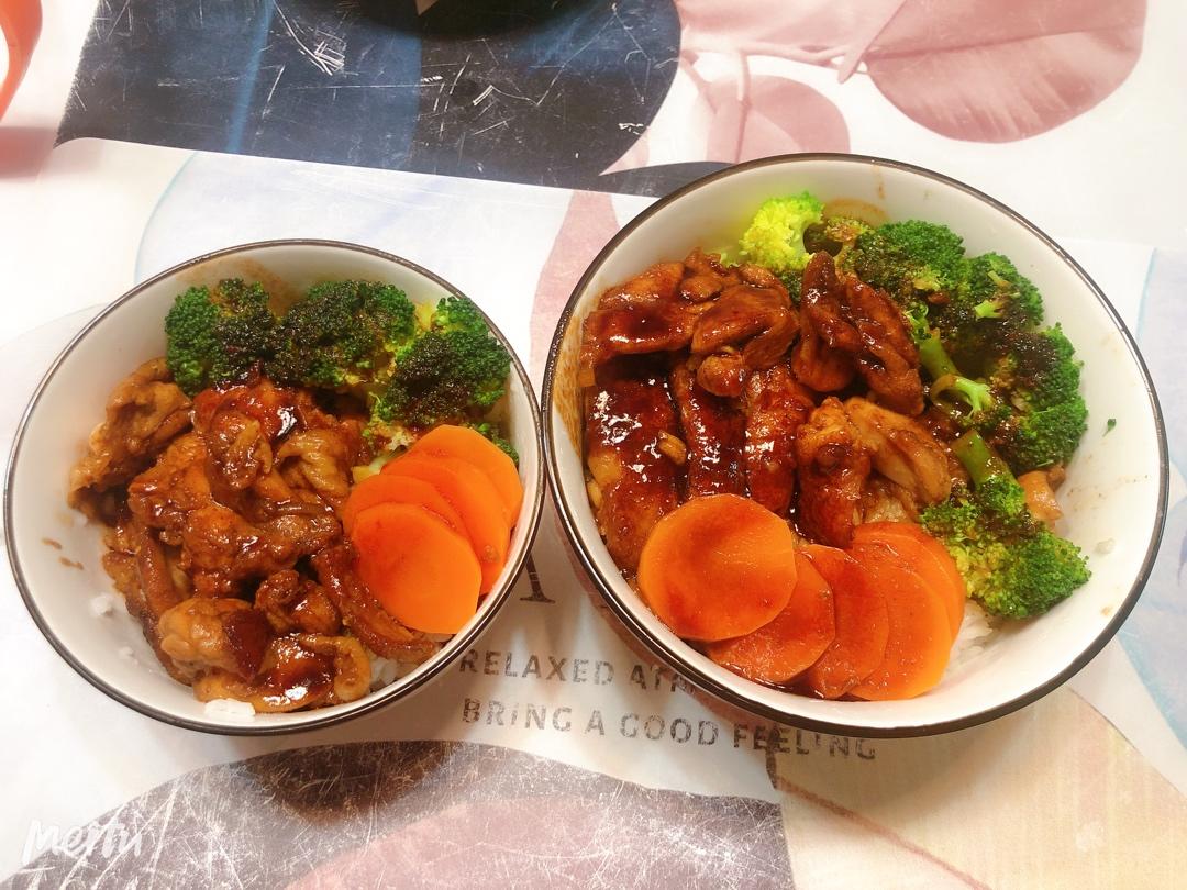 照烧鸡腿饭