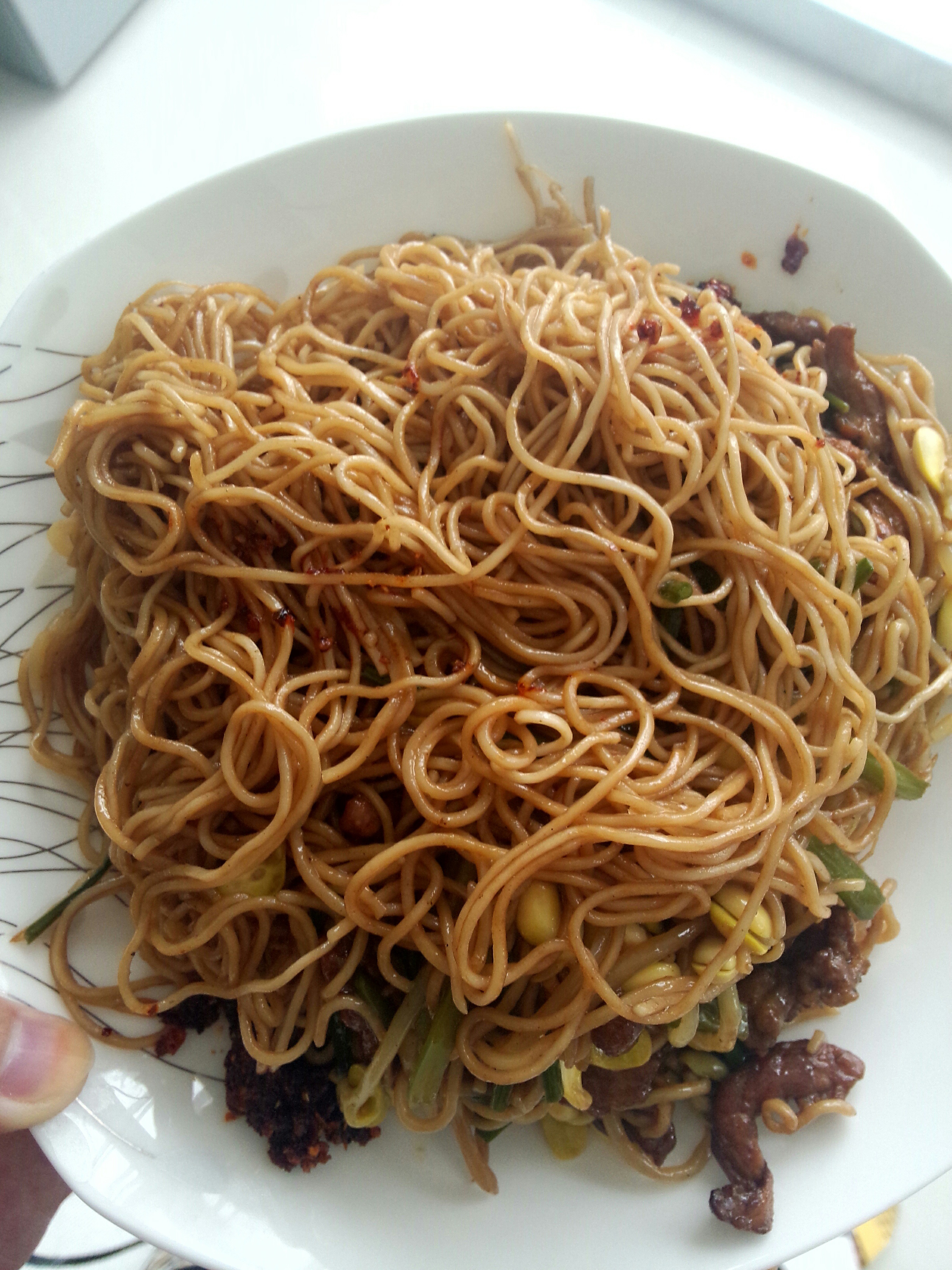 豆角焖面