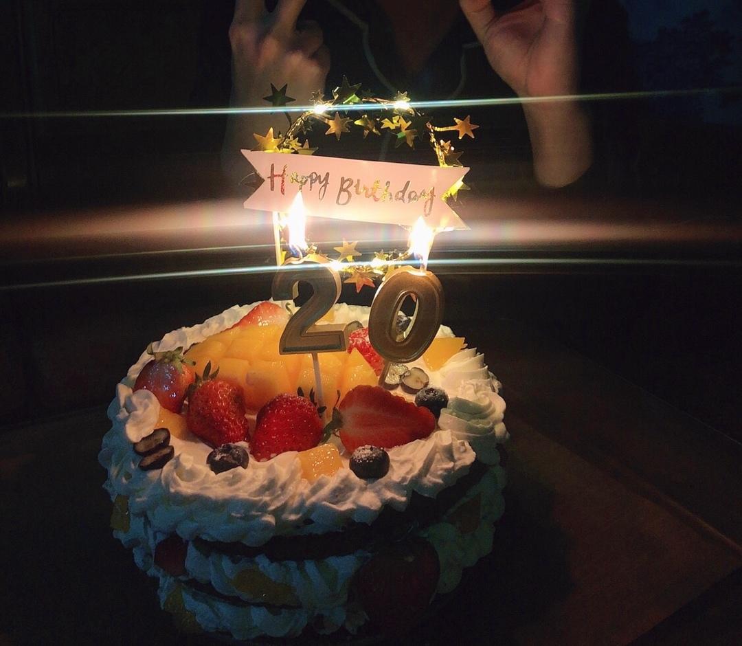 可可戚风水果裸蛋糕